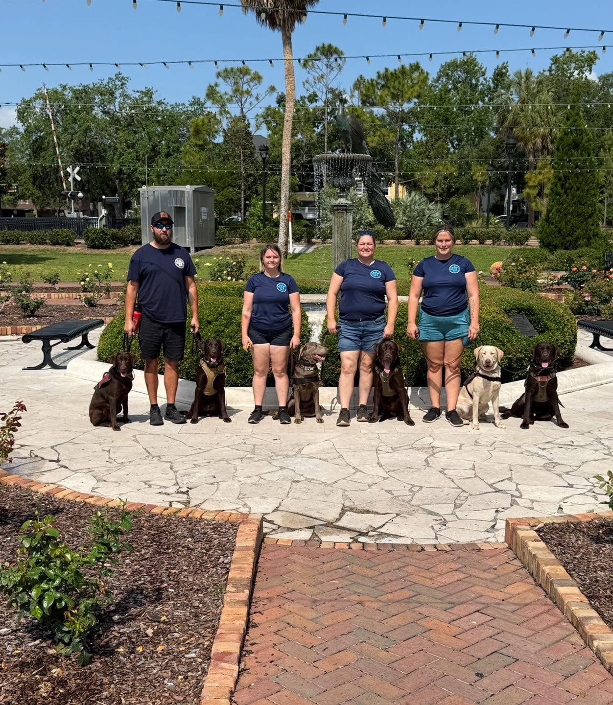Service dog graduation